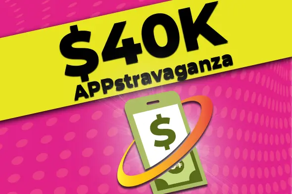 $40K appstravaganza logo